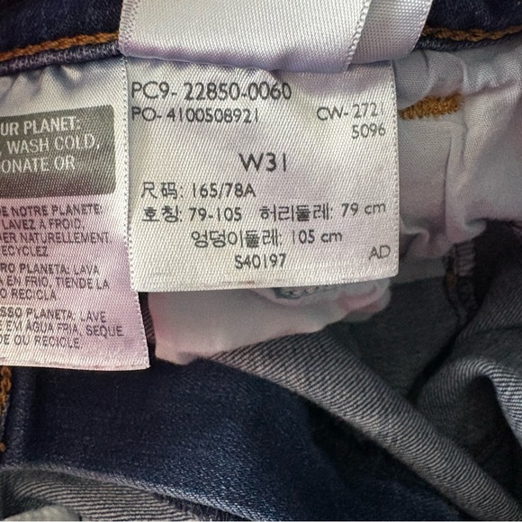 Levi’s High Rise Skinny Ankle Distressed Women Jeans - Picture 6 of 6